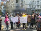 Обманутые горожане протестовали у примэрии Кишинева