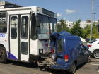 Жесткая авария с участием троллейбуса у "Ворот города"