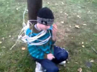 Заклеили лицо скотчем, привязали к столбу и сняли на видео: в Одесской области издевались над ребенком
