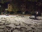 «Вселенский потоп» обрушился на Вечный город: по улицам Рима плавают льдины
