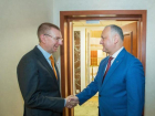 Игорь Додон встретился с министром иностранных дел Латвии