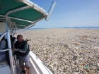 Огромный плавучий остров из мусора в Карибском море шокировал туристов и ученых