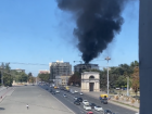 День пожаров в Кишиневе - возгорания в нескольких местах, валят клубы черного дыма