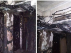 Неизвестный поджег несколько дверей в жилом доме в Бельцах