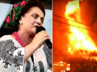 Впечатляющее уничтожение дома родителей известной певицы сняли на видео