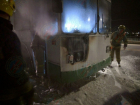 Пожар в Бендерах - посреди города вспыхнул троллейбус