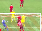 Все голы удивительного волевого разгрома в Уфе, начатого футболистом сборной Молдовы, показали на видео