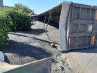"Рай для грызунов" - в селе Салкуца перевернулся грузовик, тонны семечек высыпались на дорогу