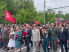 В Кишиневе проводится Марш Победы, Додон пришел с Георгиевской лентой