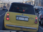 "Самый хитрый": В Кишиневе водитель решил соригинальничать с автономерами вопреки закону