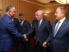 Однопартийцев президента Турции Эрдогана тепло встретил в Молдове Додон