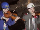 Впервые Moldovan National Youth Orchestra дал концерт в пещере