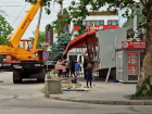 Весенняя уборка в Кишиневе – незаконные конструкции эвакуируют