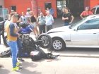 Мотоциклист получил тяжелые травмы при столкновении с BMW в Кишиневе