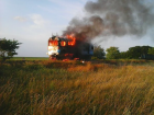 В Унгенском районе загорелся товарный поезд