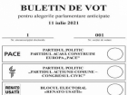 Утвержден образец и текст бюллетеня для голосования на выборах 11 июля  