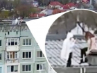 Опасную фотосессию на крыше дома устроили подростки в Кишиневе