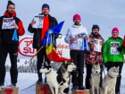 Великолепные хаски из Кишинева победили на снежных гонках в горной Румынии