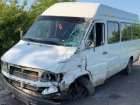 В Шолданештах столкнулись два микроавтобуса, свозивших "сторонников ДПМ" в Кишинёв