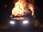 В столичном секторе Ботаника на ходу загорелся автомобиль