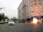 Короткое замыкание на Ботанике напугало автомобилистов и рабочих