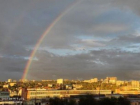 Великолепное зрелище: радуга над Кишиневом 