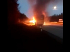 В Германии горит молдавский микроавтобус