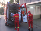 Мужчина был доставлен в больницу Скорой помощи после аварии на территории Румынии
