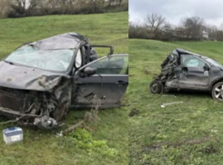 Девушка разбила всмятку автомобиль и чудом осталась жива