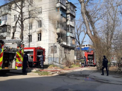 Пожар на Рышкановке – горит квартира в жилом доме 