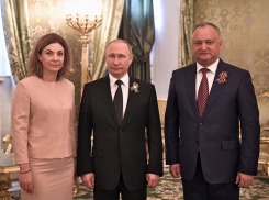 Игорь Додон вместе с семьей принял участие в торжественном приеме в Кремле 