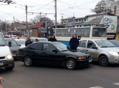 В цепной аварии в Кишиневе оказались задействованы пять автомобилей