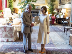 Майя Санду встретилась с Королем Карлом III во время визита в Великобританию