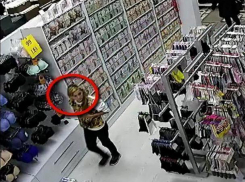 Девушка, укравшая мобильный телефон в столичном магазине, попала на видео