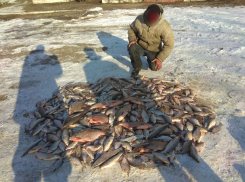 Браконьера с шикарным уловом поймали в заповедной зоне озера Белеу 