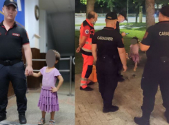 По улицам Кишинева бродила 5-летняя девочка, ее заметили карабинеры