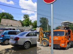 В центре Кишинева начали обустраивать общественную парковку 