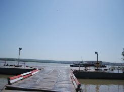 Один из паромных пунктов переправы возобновил деятельность