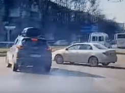 Опаснейший маневр кишиневского водителя, вызывающий выброс адреналина, попал на видео