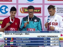 Мировой рекорд установил спортсмен из Молдовы на чемпионате Европы по плаванию