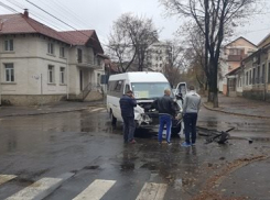 В Кишиневе произошла авария с участием маршрутки
