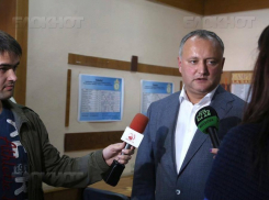 Игорь Додон победил и на одном из избирательных участков в Москве 