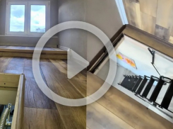 «Квартира-ниндзя»: на Рышкановке продают мансарду, в которую забираются по складной лестнице