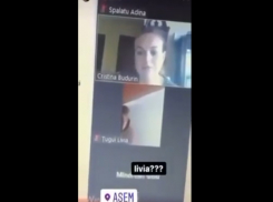 Студентка во время онлайн-урока получала удовольствие совсем от другого