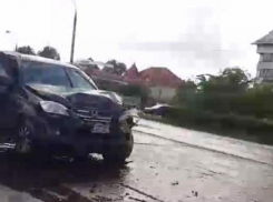 Рядом с Южным вокзалом произошла «групповая» авария
