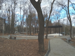 Прошел дождь, и реконструируемые скверы «потекли»