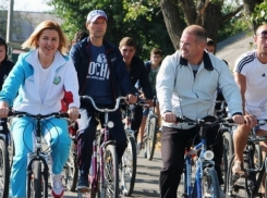 Башкан Гагаузии села на велосипед и приняла участие в веломарафоне 