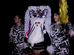 Молдавское село на юге Украины встретило Рождество уникальным обрядом