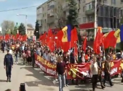 Тысячи жителей Сорок приняли участие в марше за Молдову