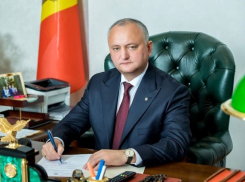 Игорь Додон принимает поздравления с днем рождения